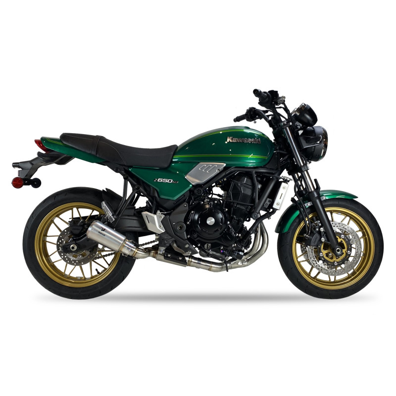 IXRace Uitlaatsysteem MK2 Series | Zilver | Kawasaki Ninja 650 & Z650(+RS)