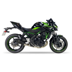 IXRace Uitlaatsysteem MK2 Series | Zwart | Kawasaki Ninja 650 & Z650(+RS)