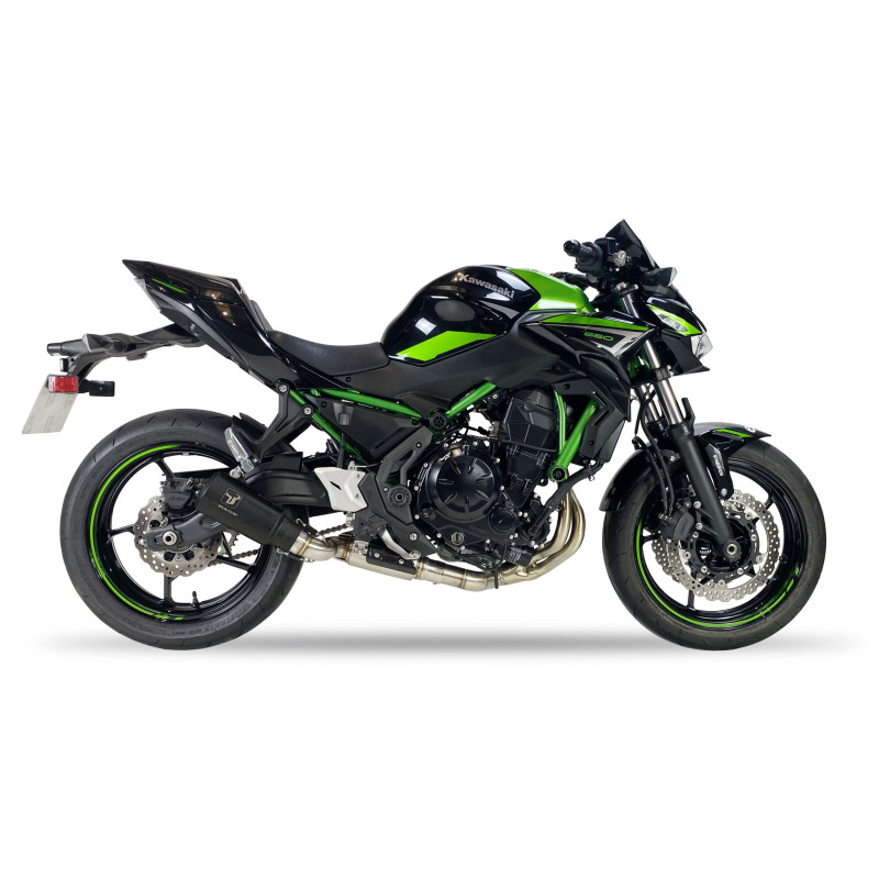 IXRace Uitlaatsysteem MK2 Series | Zwart | Kawasaki Ninja 650 & Z650(+RS)