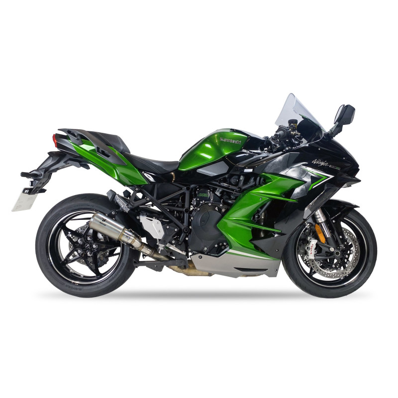IXRace Uitlaat MK2 Series | Zilver | Kawasaki Ninja 1000 H2