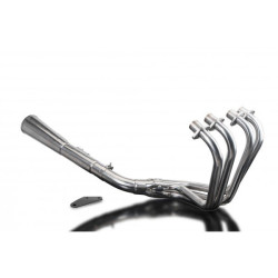 Delkevic Uitlaatsysteem 4-1 Classic Megaphone | Zilver | Kawasaki Z900