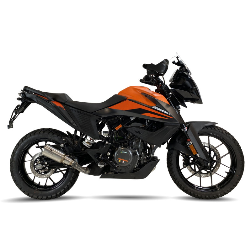 IXRace Uitlaat MK2 Series | Zilver | KTM 390 Adventure