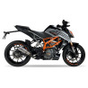 IXRace Uitlaat MK2 Series | Zilver | KTM 125/390 Duke & 390 RC