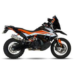 IXRace Uitlaat MK2 Series | Zilver | KTM 790/890 Adventure & 890 SMT