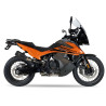 IXRace Uitlaat MK2 Series | Zwart | KTM 790/890 Adventure & 890 SMT