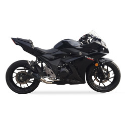 IXRace Uitlaat MK2 Series | Zwart | Suzuki DL250/GSX-R250