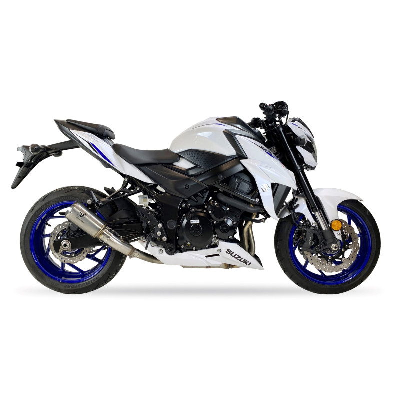 IXRace Uitlaat MK2 Series | Zilver | Suzuki GSR750/GSX-S750