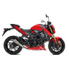 IXRace Uitlaat MK2 Series | Zilver | Suzuki GSR750/GSX-S750