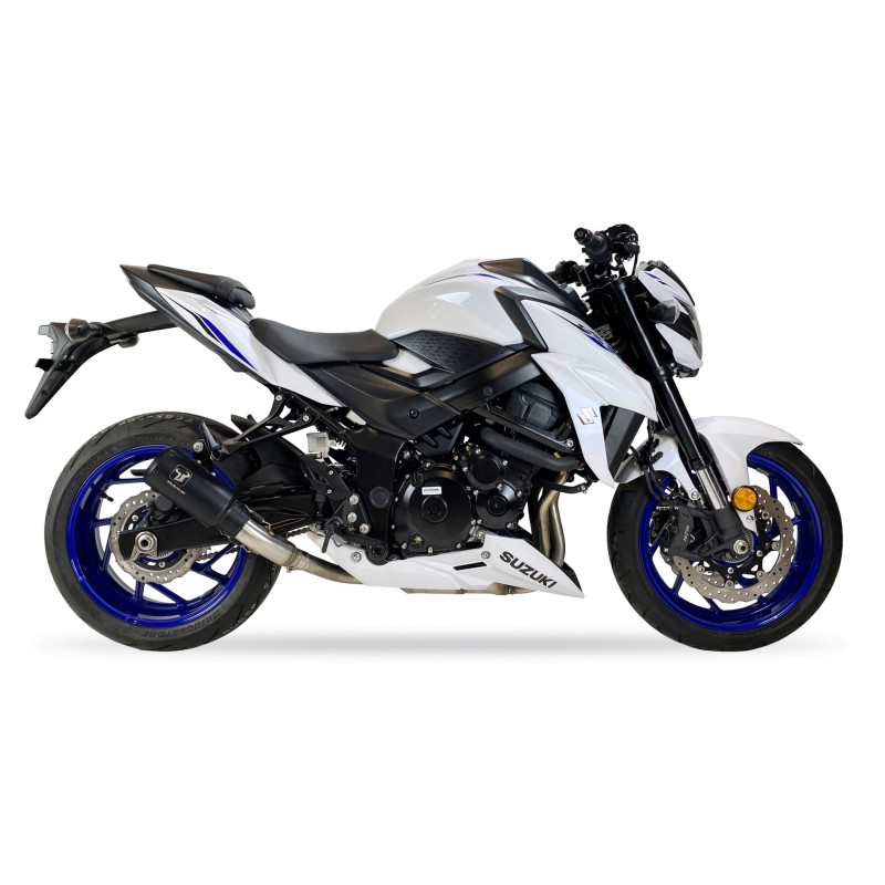 IXRace Uitlaat MK2 Series | Zwart | Suzuki GSR750/GSX-S750