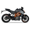 IXRace Uitlaat MK2 Series | Zwart | KTM 125/390 Duke & RC