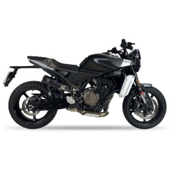 IXRace Uitlaat MK2 Series | Zwart | Husqvarna 801 Vitpilen & KTM 790/890 Duke & 890 Duke R