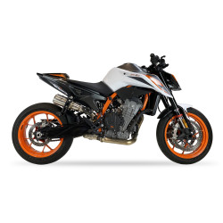 IXRace Uitlaat MK2 Series | Zilver | KTM 790/890 Duke & 890 Duke R
