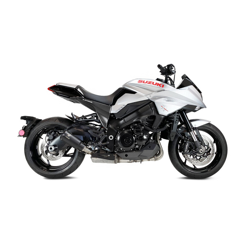 IXRace Uitlaat MK2 Series | Zwart | Suzuki GSX-S1000 & Katana 1000