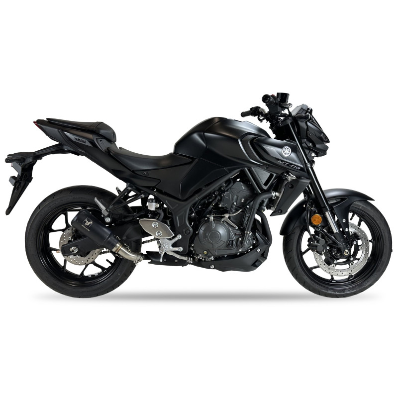 IXRace Uitlaat MK2 Series | Zwart | Yamaha YZF R3