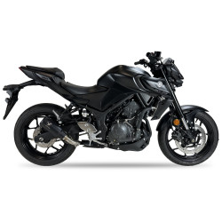 IXRace Uitlaat MK2 Series | Zwart | Yamaha YZF R3