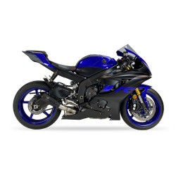 IXRace Uitlaat MK2 Series | Zwart | Yamaha YZF R6