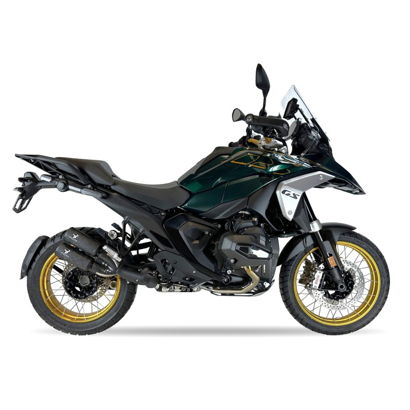 IXRace Uitlaat DCX Series | Zwart | BMW R1300GS