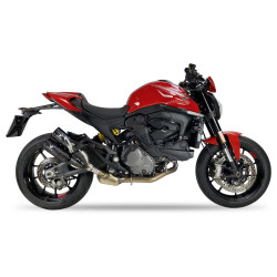 IXRace Uitlaat DCX Series | Zwart | Ducati 937 Monster