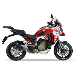 IXRace Uitlaat DCX Series | Zwart | Ducati 1158 Multistrada V4
