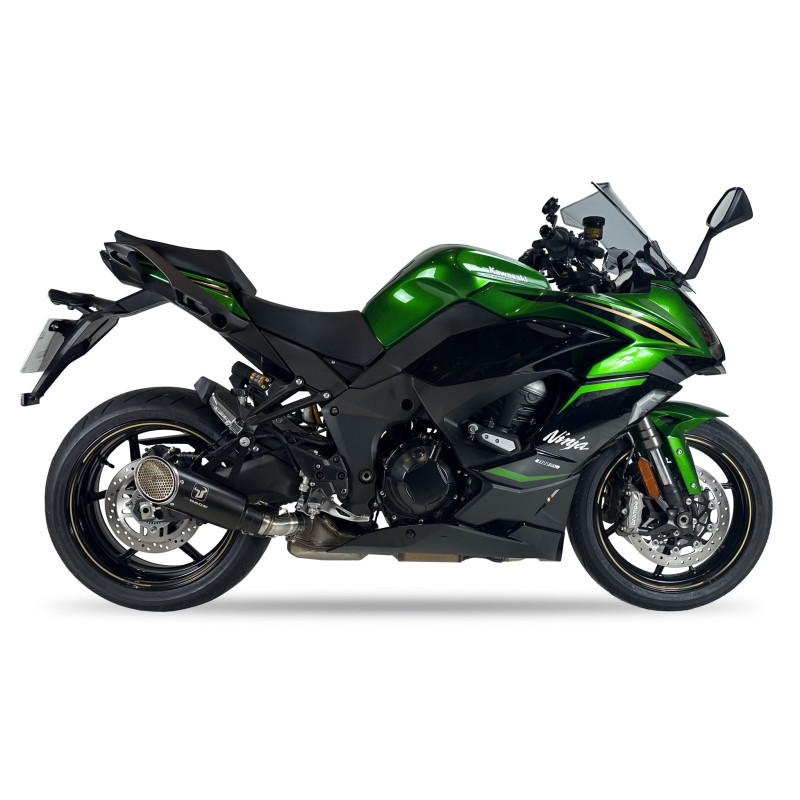 IXRace Uitlaat MK1 Series | Zwart | Kawasaki Ninja 1100 SX