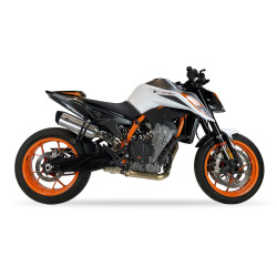IXRace Uitlaat Desert | Zilver | KTM 790/890 Duke & 890 Duke R