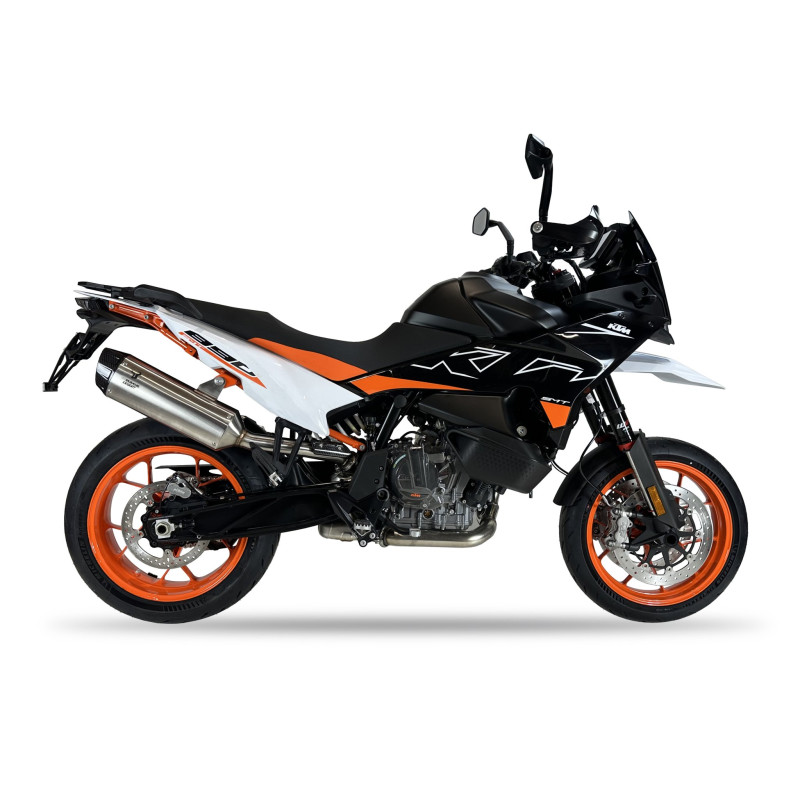 IXRace Uitlaat Desert | Zilver | KTM 790/890 Adventure & 890 SMT