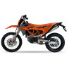 IXRace Uitlaat Desert | Zilver | KTM 690 Enduro/SMC