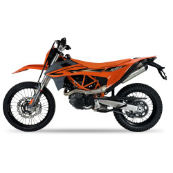 IXRace Uitlaat Desert | Zilver | KTM 690 Enduro/SMC
