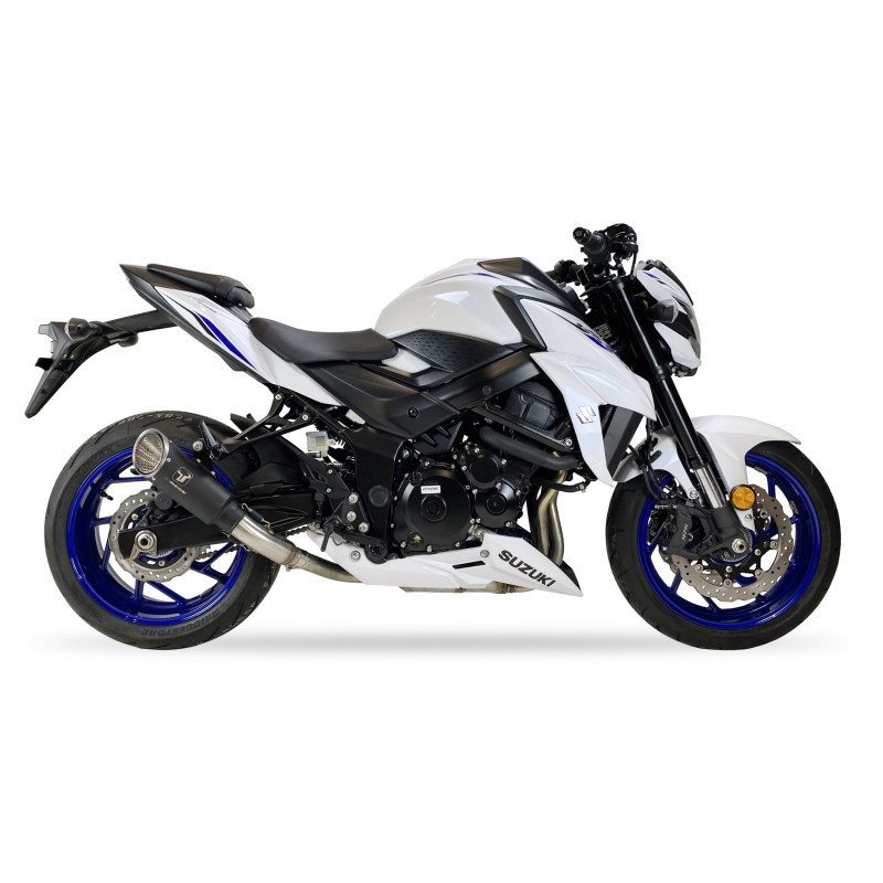 IXRace Uitlaat MK1 Series | Zwart | Suzuki GSR750/GSX-S750