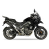 IXRace Uitlaten Desert | Zwart | Triumph Tiger 850/900/1200
