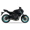 IXRace Uitlaatsysteem MK2 | Zwart | Yamaha MT-07