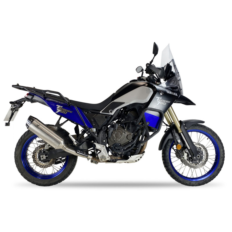 IXRace Uitlaten Desert | Zilver | Yamaha Tenere 700 World Raid