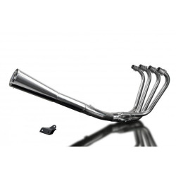 Delkevic Exhaust System 4-1 Classic Megaphone | Silver | Kawasaki Z750