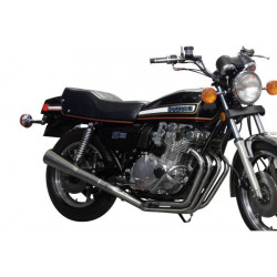 Delkevic Uitlaatsysteem 4-1 Classic Megaphone | Zilver | Suzuki 1000 GS