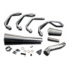 Delkevic Exhaust System 4-1 Classic Megaphone | Silver | Suzuki GS1100G