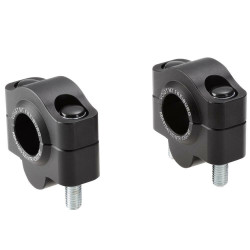 Voigt-MT Stuurverhogers 20mm S20 | Royal Enfield 411 Himalayan - Black