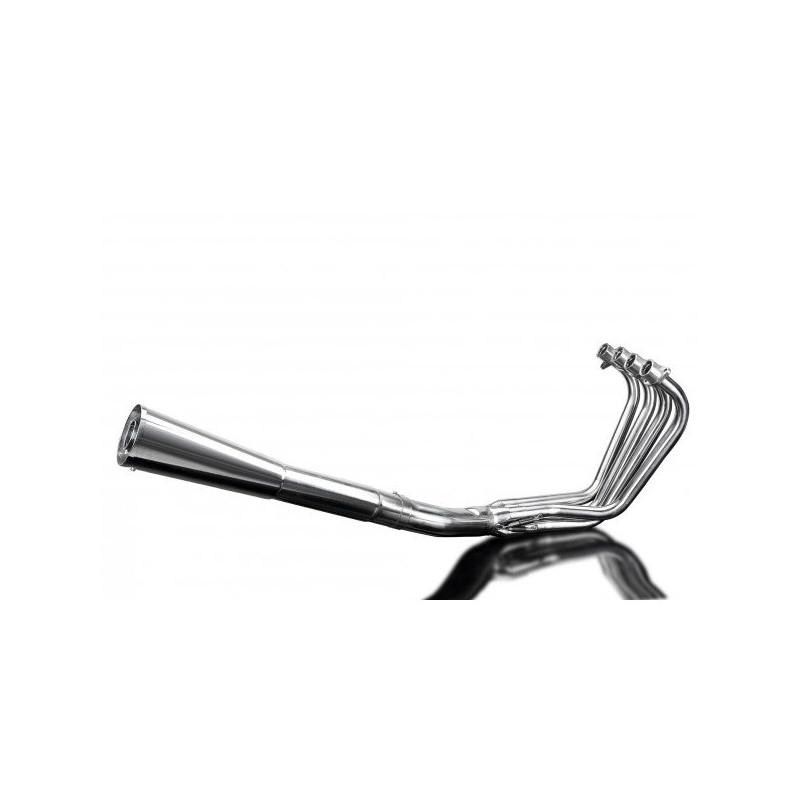 Delkevic Uitlaatsysteem 4-1 Classic Megaphone | Zilver | Suzuki 1100 GSX