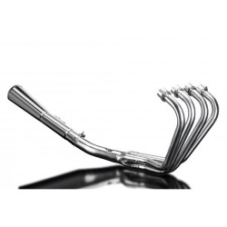 Delkevic Uitlaatsysteem 4-1 Classic Megaphone | Zilver | Suzuki 1100 GSX