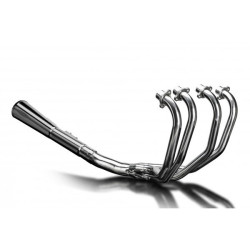 Delkevic Uitlaatsysteem 4-1 Classic Megaphone | Zilver | Yamaha 650 XJ650