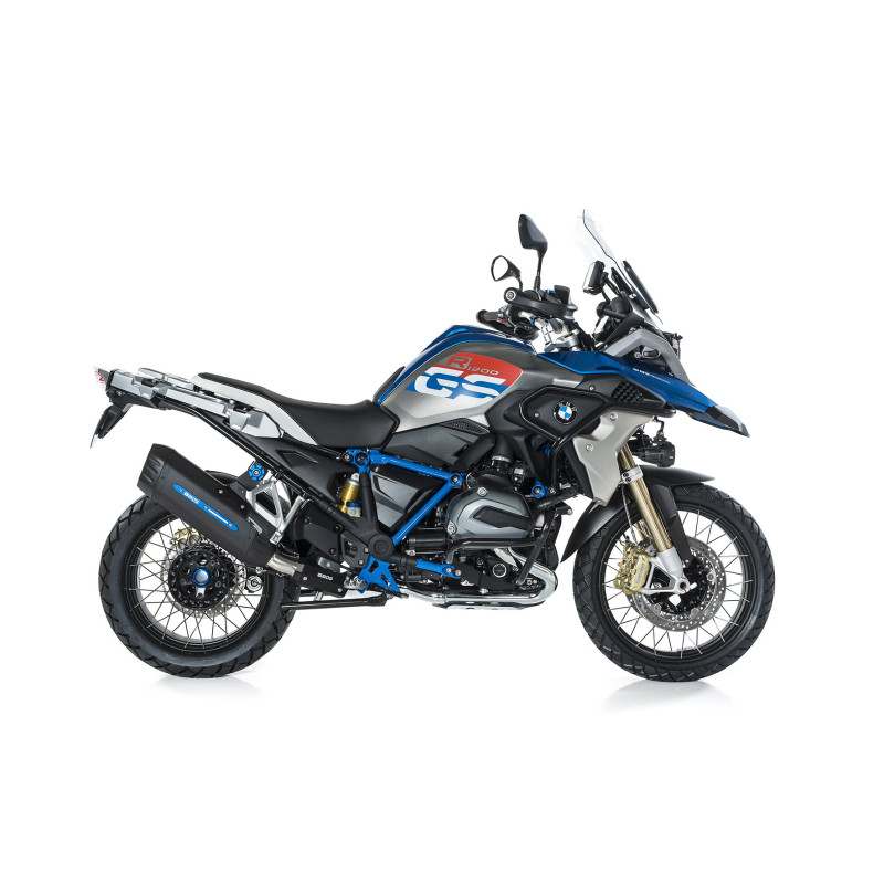 BOS Exhaust Desert Fox Rallye Edition | Black | BMW R1200GS