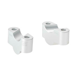 Voigt-MT Stuurverhogers 25mm S25B | Buell XB12S - Zilver