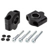 Voigt-MT Stuurverhogers 25mm S25 | Honda CRF300 - Black