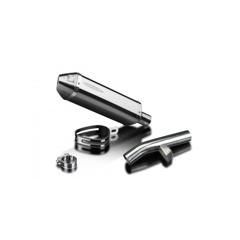 Delkevic Exhaust TRI | Silver | Kawasaki 1000 Versys