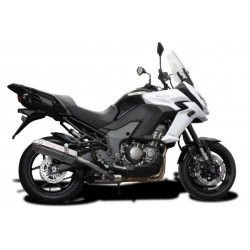 Delkevic Exhaust TRI | Silver | Kawasaki 1000 Versys