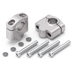 Voigt-MT Stuurverhogers 30mm S30 | Yamaha XJ600S Diversion - Silver