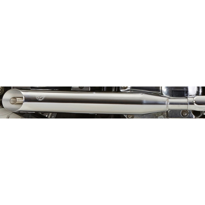 Falcon Uitlaat Cromo Line | Zilver | Suzuki LS650