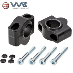 Voigt-MT Stuurverhogers 20mm F22A | Kawasaki Z900RS - Black