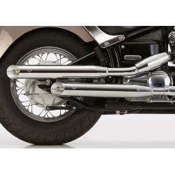 Falcon Exhausts rechts Cromo Line | Yamaha XV1000/750 | chrome