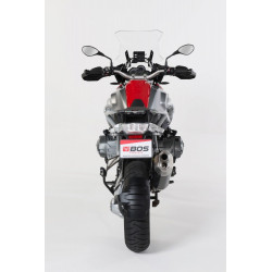 BOS Uitlaat Desert Fox | Zilver | BMW R1200GS