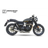 Ironhead Uitlaat | Zilver | Triumph Street Twin 900